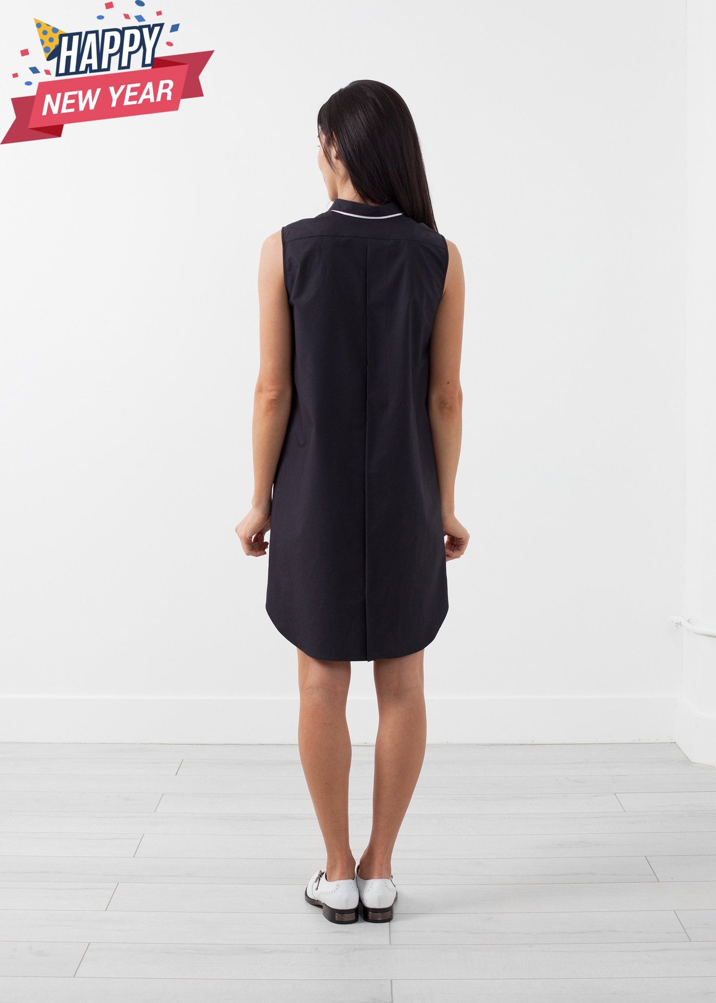 Sleeveless Hidden Pocket Dress