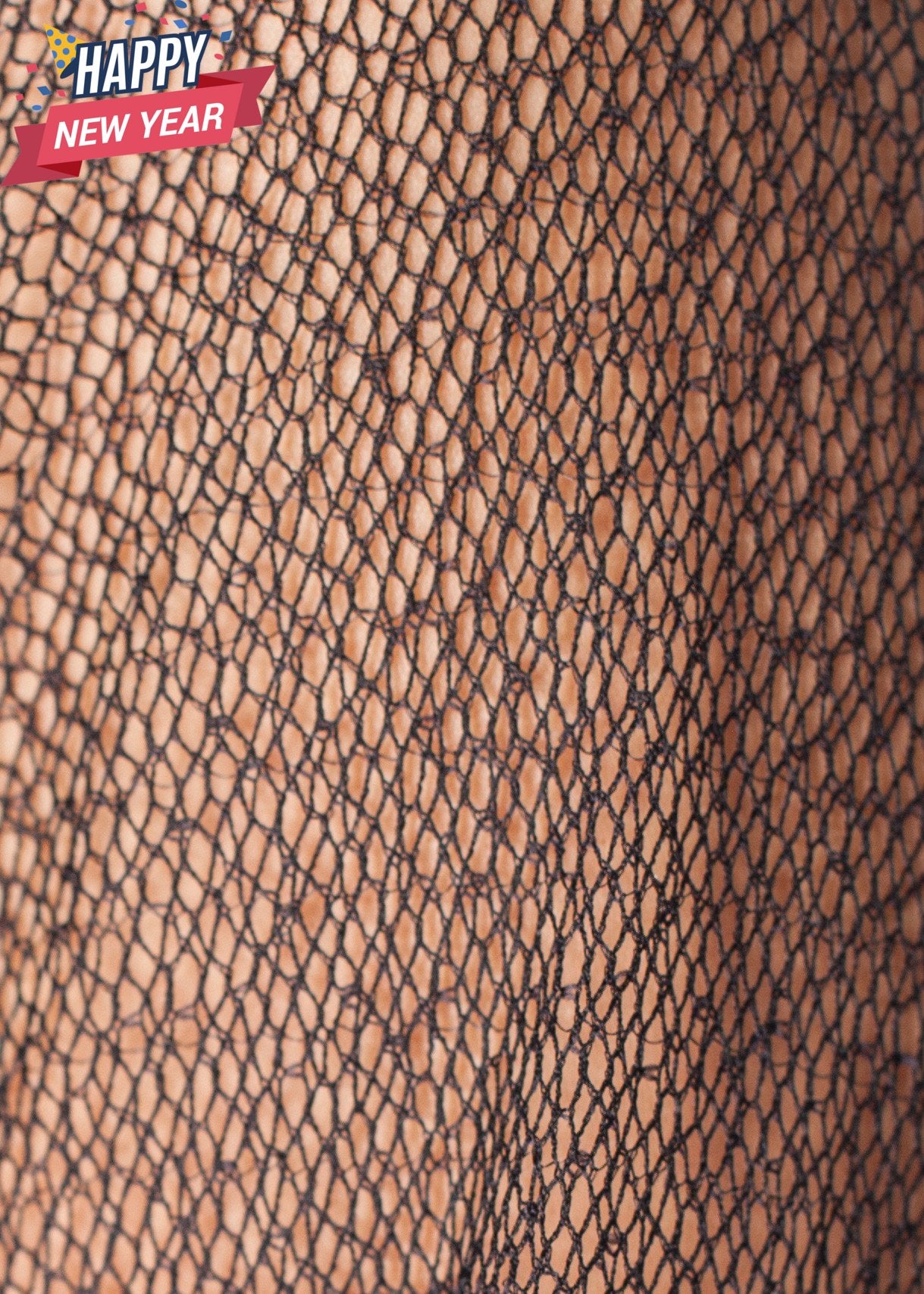 Net Dress in Black