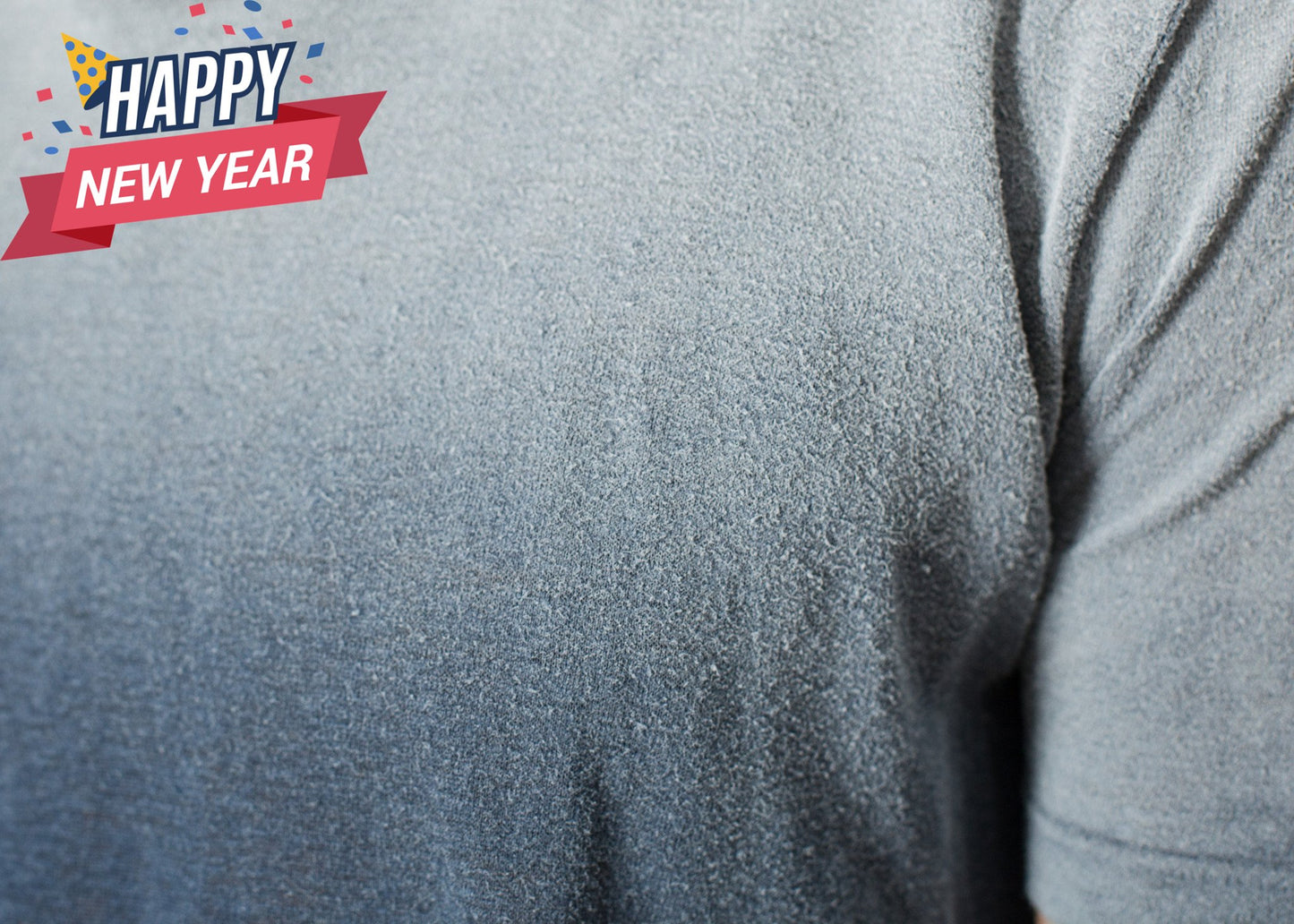 Overprint T-Shirt in Navy