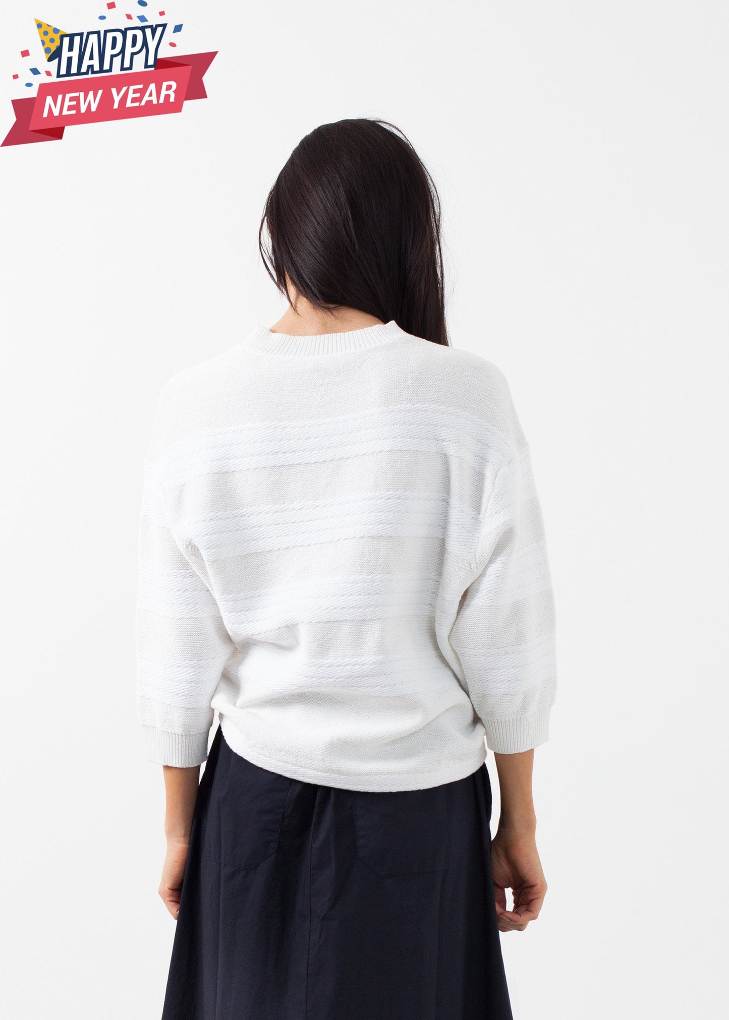 Wide Stripe Sweater