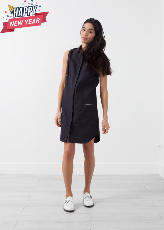 Sleeveless Hidden Pocket Dress
