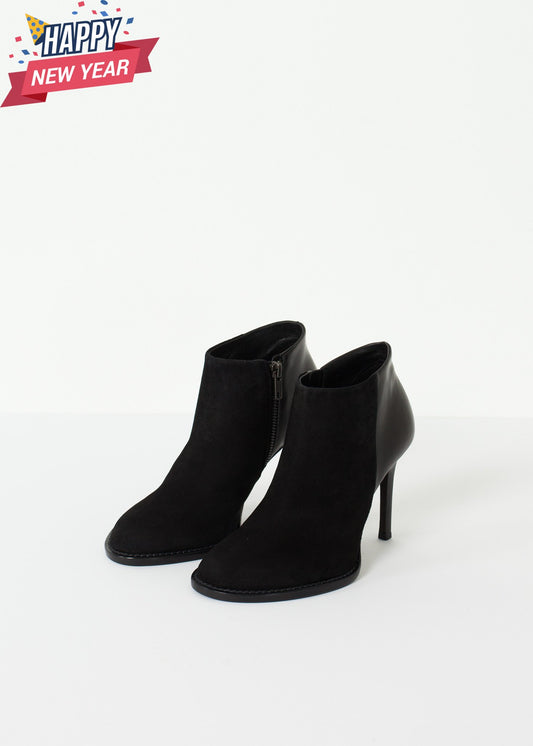 Camoscio Zip Heel