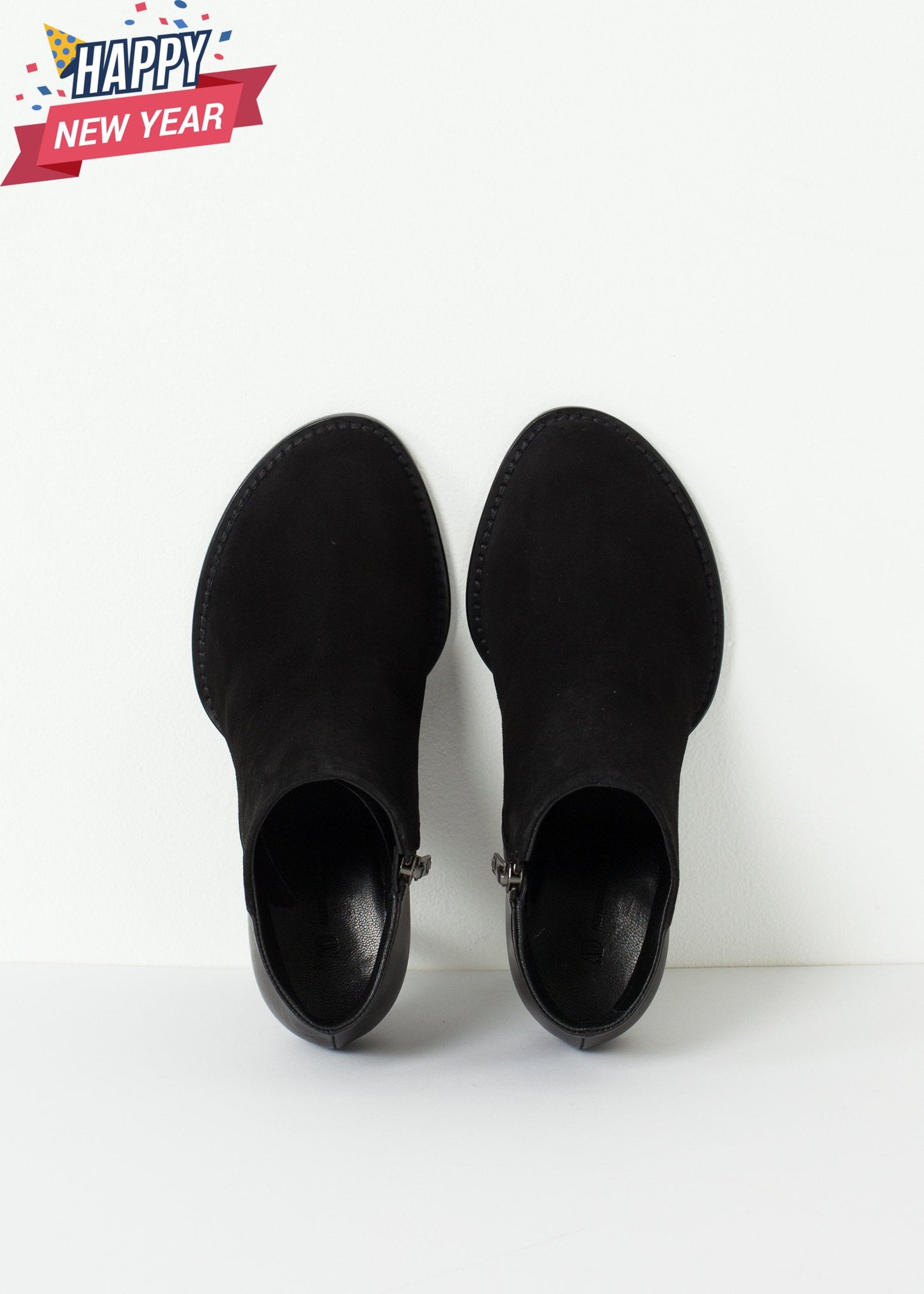 Camoscio Zip Heel