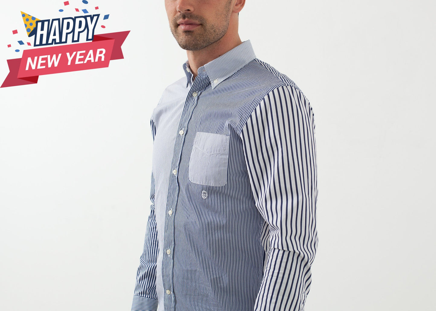 Striped Button Up