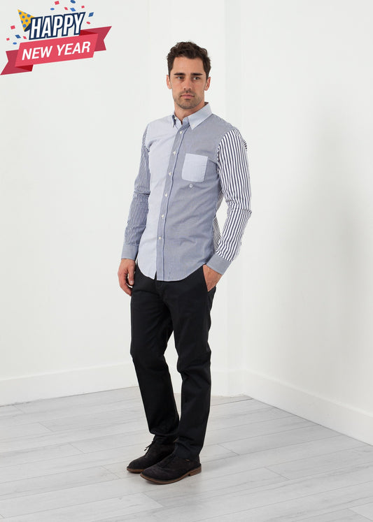 Striped Button Up