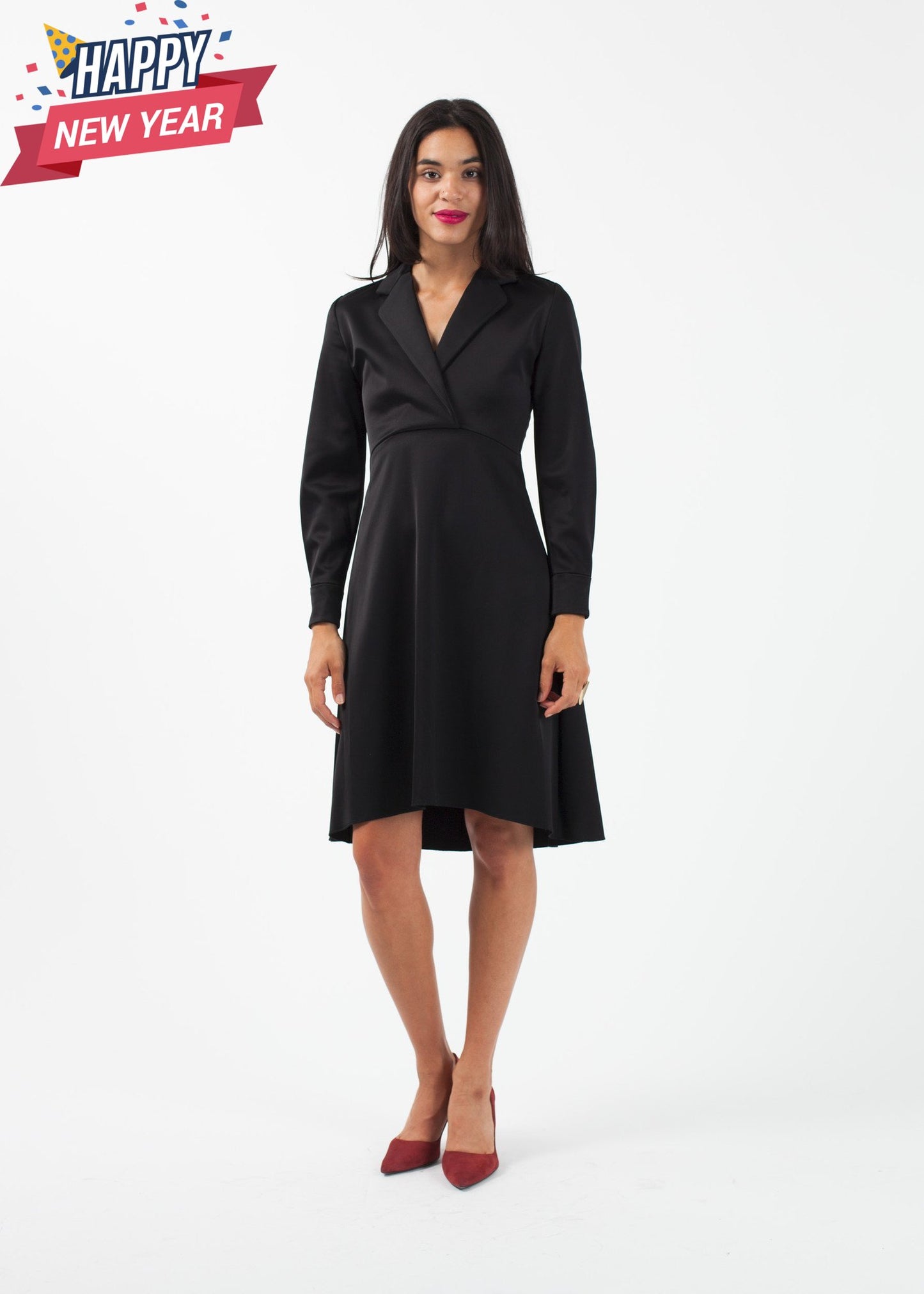 Surplice Dress