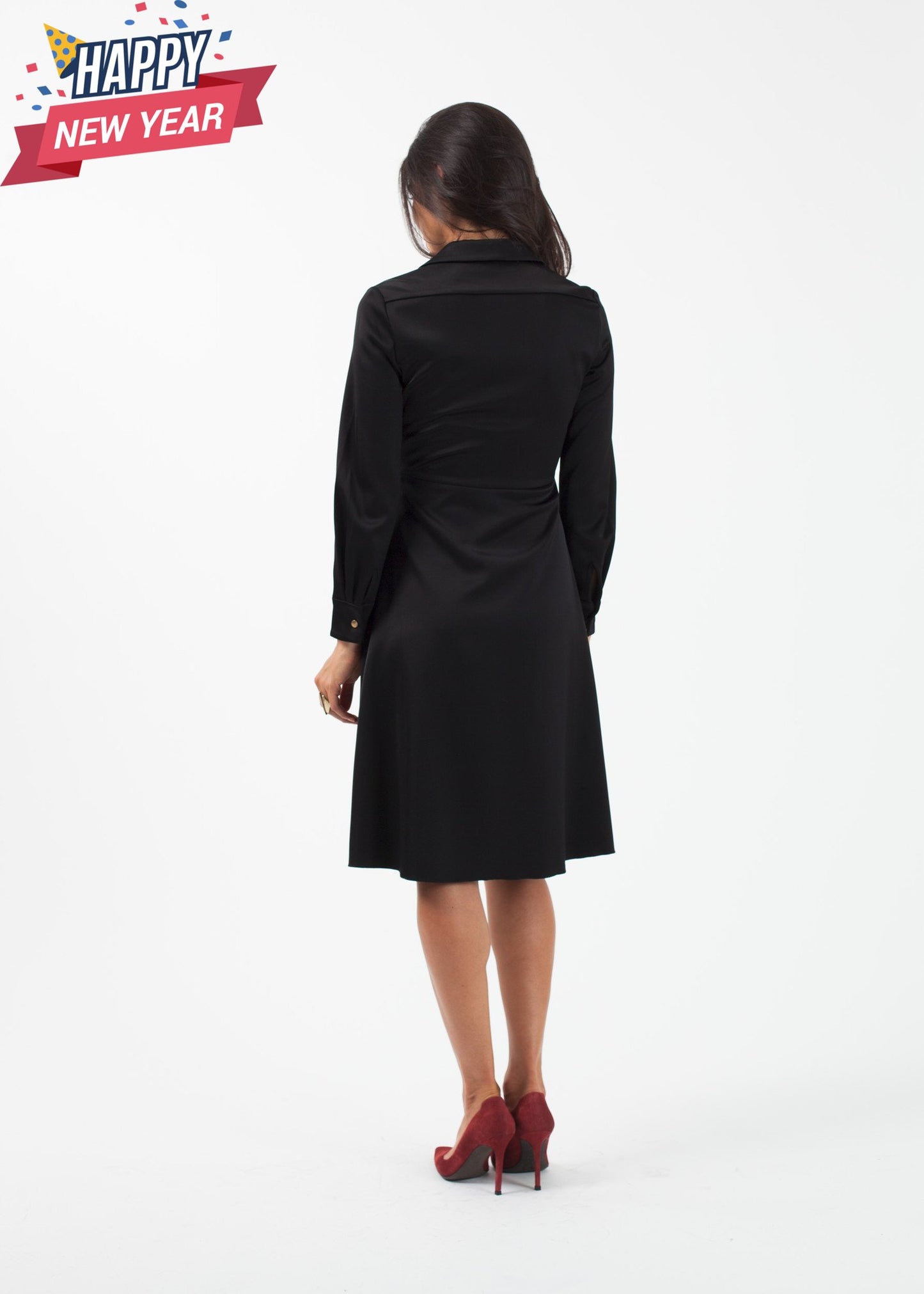 Surplice Dress