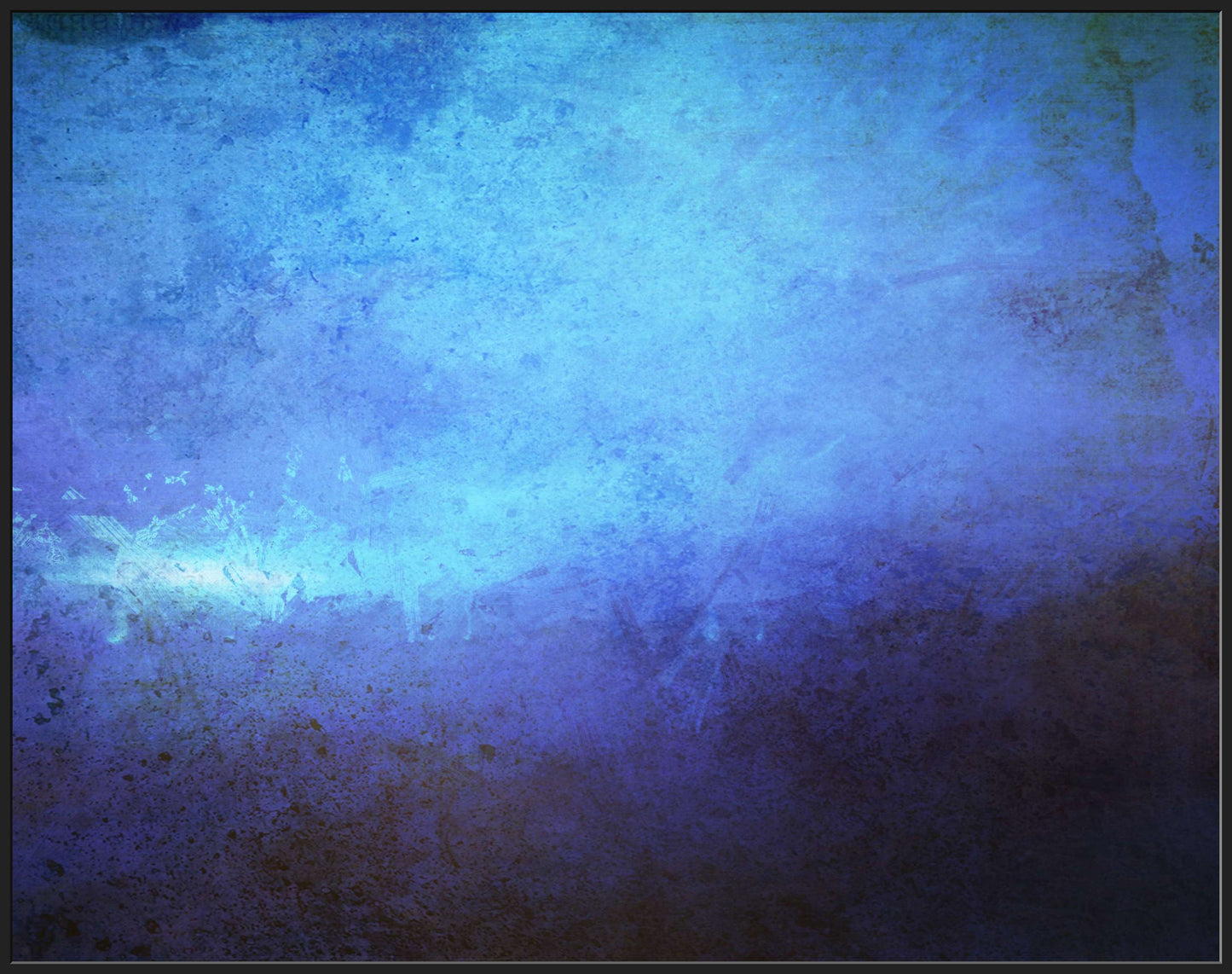 Abstract Blue