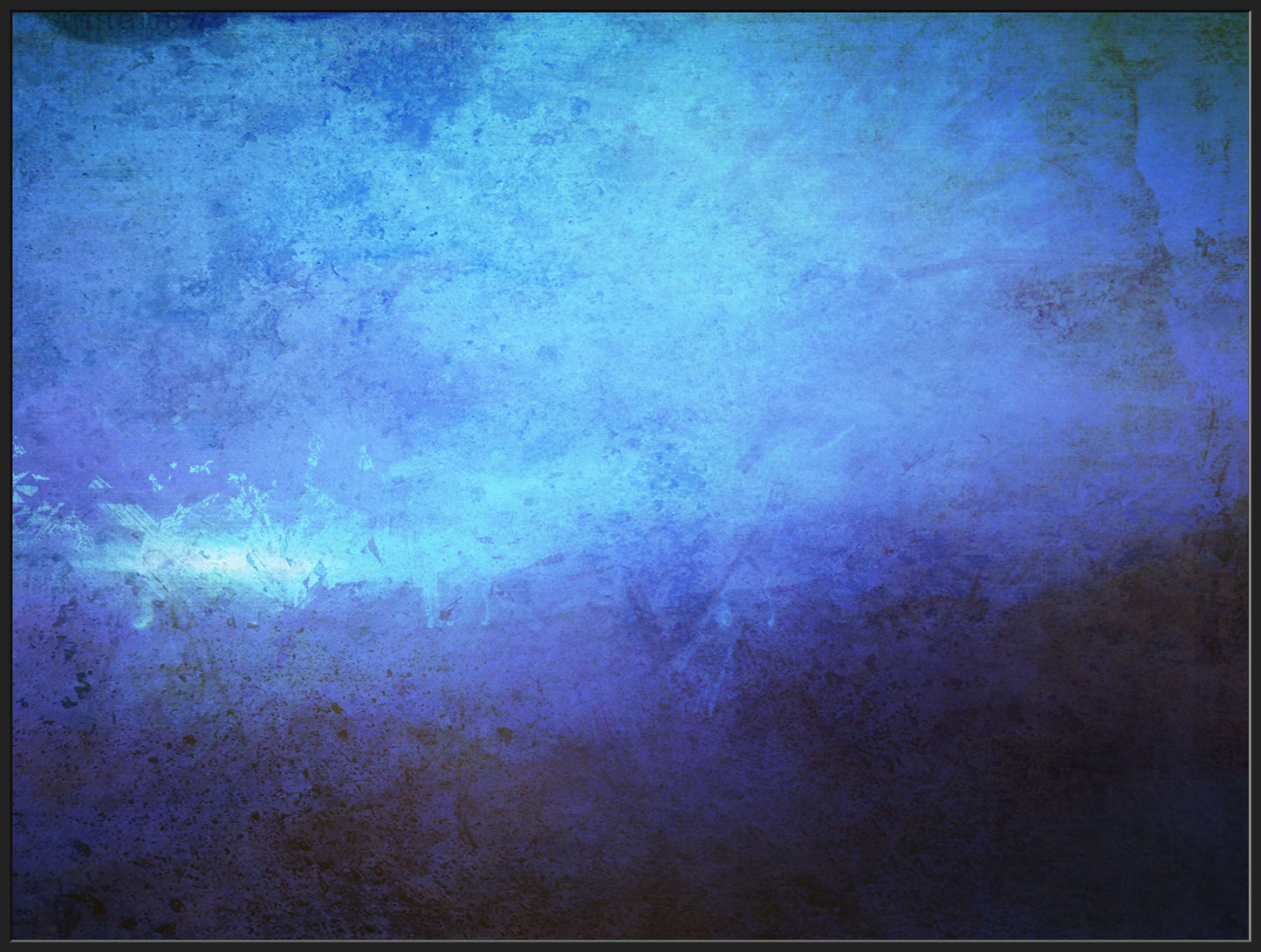 Abstract Blue