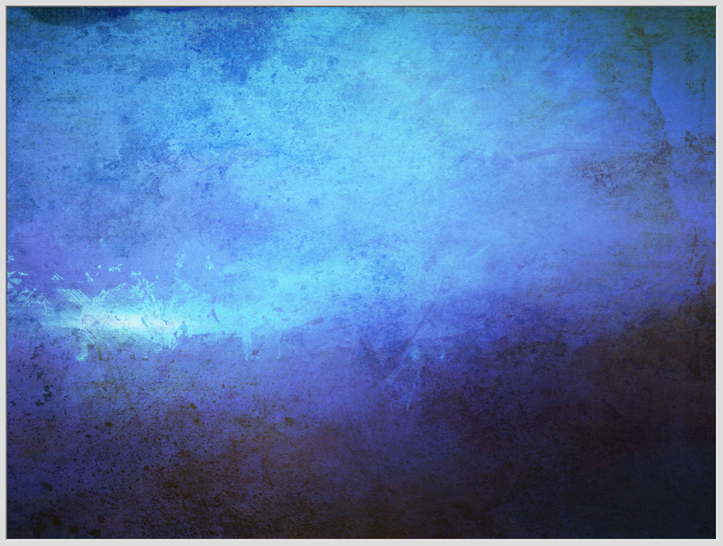 Abstract Blue