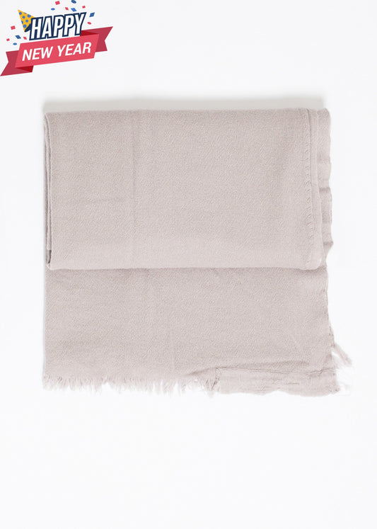 Simple Scarf in Latte